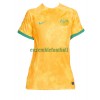 Maillot de Supporter Australie Domicile Coupe du Monde 2022 Pour Femme